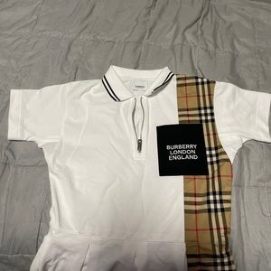 Authentic Burberry dress for child.